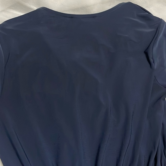 Forever 21 Long Sleeve Wrap Front Dress Small - Picture 9 of 16